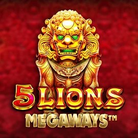 5 Lions Megaways logo by Pragmatic Play Cobra Casino