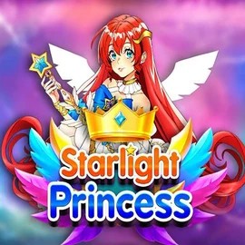 Starlight Princess slot logo by Pragmatic Play at Cobra Casino